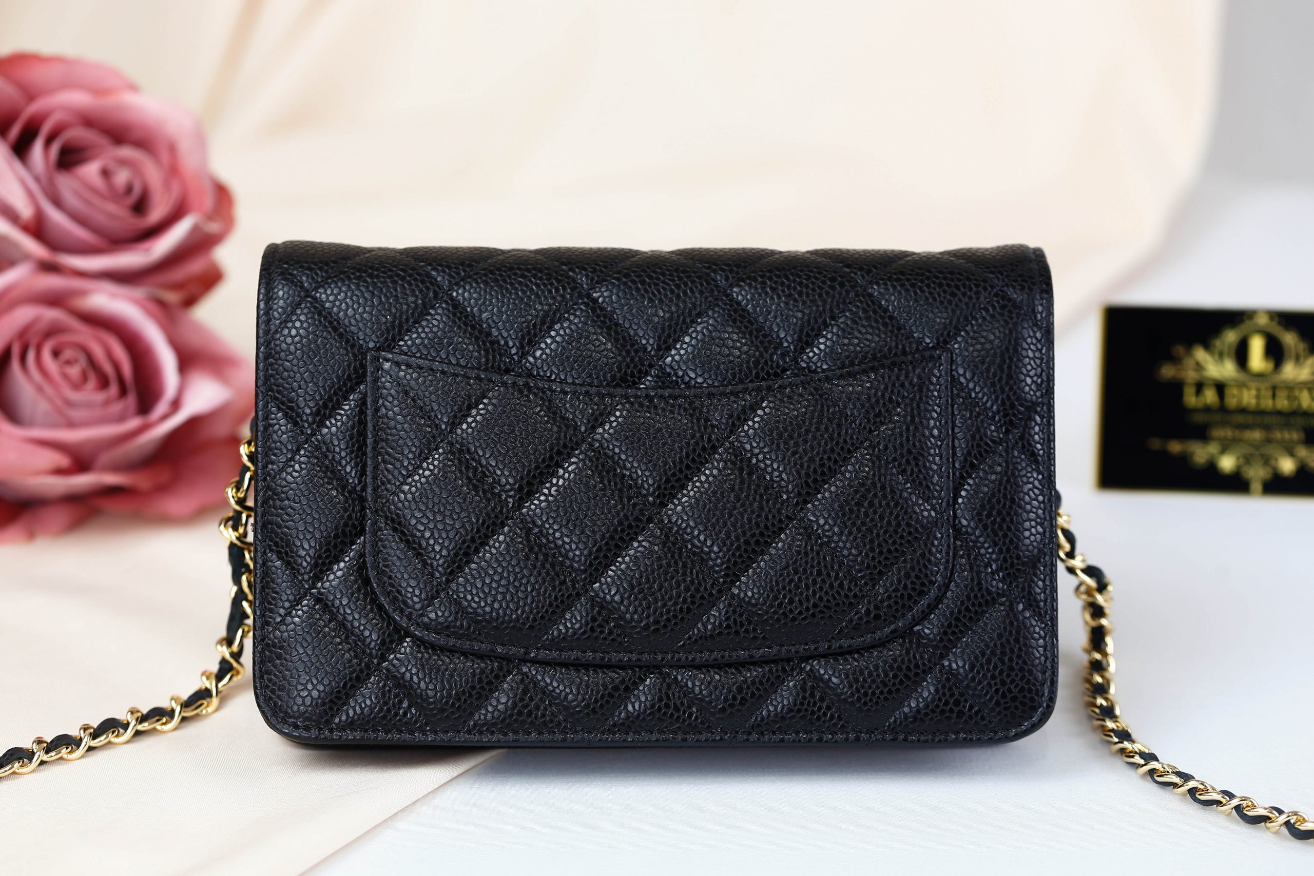 Chanel wallet on chain 2020 Black Leather ref221253  Joli Closet