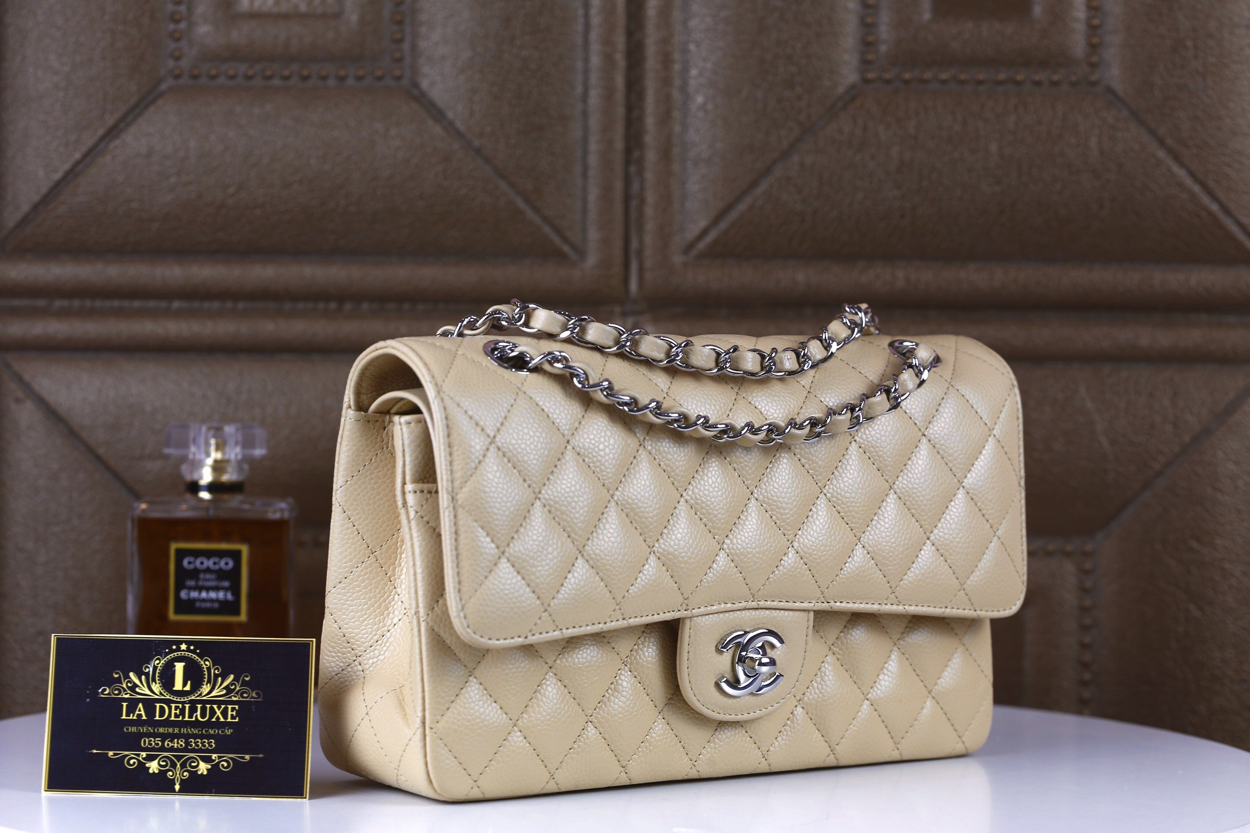 Túi Xách Chanel Classic Flap Caviar Gold Metal Màu Đen Siêu Cấp  Vy Luxury