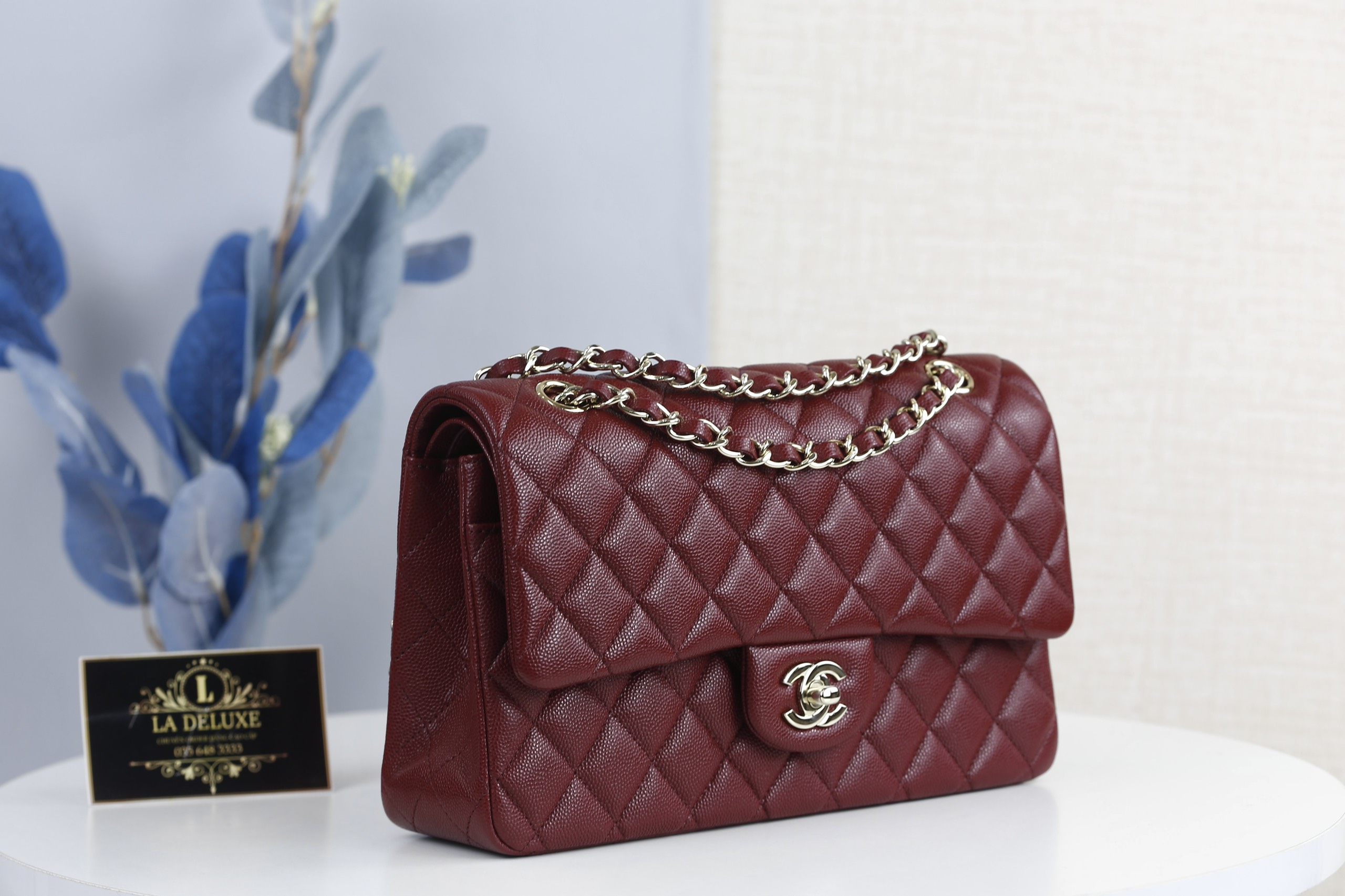 Túi Chanel Pink Lambskin Leather Classic Medium Double Flap Bag  Nice Bag